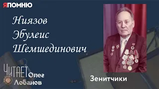 Ниязов Эбулеис Шемшединович. Проект "Я помню" Артема Драбкина. Зенитчики.