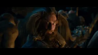 The Hobbit clip with the classic "Down Down to Goblin Town" music from the 1977 animated Hobbit film