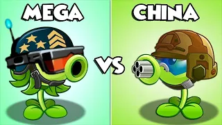 Team NEW PLANT International vs Chinese Version - Who Will Win? - PvZ 2 Team Plant Battlez