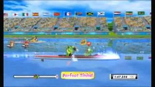 Mario and Sonic London Olympic Games Canoe Sprint
