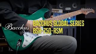 Bacchus Global Series BSH-750-RSM Demo - 'Whippersnapper' (Cover) by Guitarist 'Sihyung Hong' (홍시형)