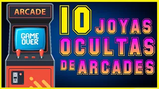 10 JUEGOS ARCADES DESCONOCDOS QUE SON UNA JOYA! (Recopilacion de arcades)