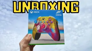 Unboxing my very first Xbox controller and code giveaway (Forza Horizon 5 limited edition)