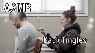 Bored in Class~Girl Behind you Scratches your back~ASMR~No Talking