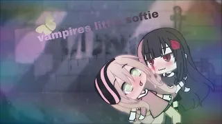 Vampires little softie/glmm/gacha life mini movie/❤️lesbian love story❤️