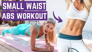 BEST PLANK workout for a SMALLER WAIST & FLAT ABS