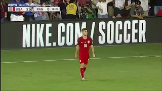 Christian Pulisic scores 1st goal for USA against Panama, Oct. 6, 2017