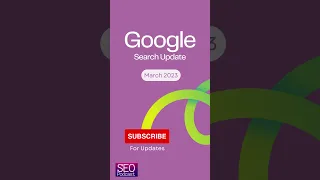 Google Algorithm Search Update - March 2023 #shorts