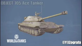 World of Tanks - Ps5 - Object 705 (7K damage) - Ace Tanker