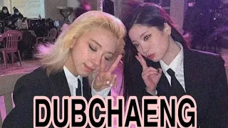 when Chaeyoung accidentally poke's dahyun's nose