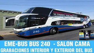 Interior y Exterior de Eme Bus | Marcopolo Paradiso 1800 DD New G7 - Scania K400 / LXDB-62