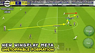 Unstoppable Custom Formation You Must Try in eFootball 2024 Mobile