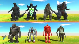 Kaiju Monster Battle | Team Godzilla VS Random Team - ARBS