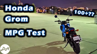 2022 Honda Grom – Fuel Economy Test | Real-world MPG and Range