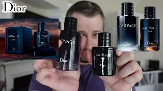 NEW Dior Sauvage Elixir vs Sauvage EDT vs Sauvage Parfum - Review