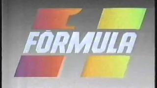 F1 1985. Vinheta de encerramento da Rede Globo para o Grande Prêmio de San Marino