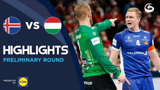 Iceland vs Hungary | Highlights | Preliminary Round | Men's EHF EURO 2022