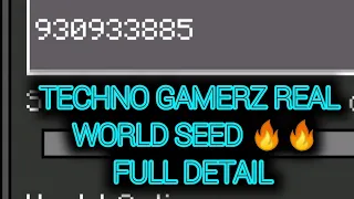 Techno gamerz real world seed 🔥🔥.. #shorts #youtube shorts |Not fake|