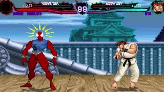 Scarlet Spider vs. Street Fighter 2