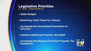 Lt. Gov. Dan Patrick announces his top priorities for the 88th Texas Legislative Session