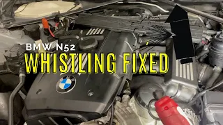 BMW N52 Valve Cover, Vent Hose And Oil Filter Housing - Whistling Noise Fixed