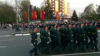 Репетиция парада во Владимире