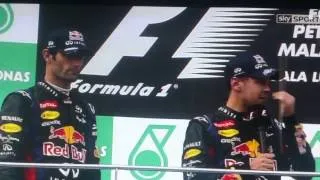 Malaysian Grand Prix - Webber Furious with Vettel