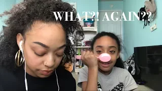 ASMR | Helping My Little Sister Relax  | SHE DID IT AGAIN?? 😩🤫