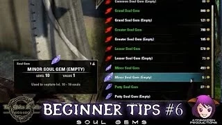 Elder Scrolls Online - Beginner Tip #6 Soul Gems