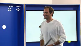 On | Roger Live, Tiebreak 1: Roger Federer Takes On the Internet at Tennis