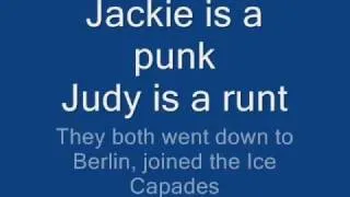 Ramones- Judy Is A Punk With Lyrics