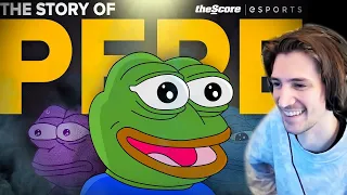 xQc Reacts to The Story of Pepe: The True Face of Twitch