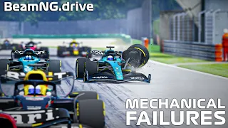 Formula Car Mechanical Failures #10 | BeamNG.drive | F1 MOD