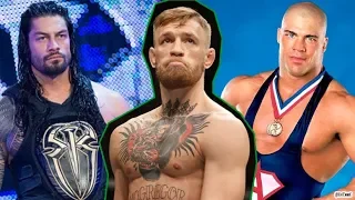 WWE Wrestlers REACT To Conor McGregor! WRESTLERS ROAST CONOR MCGREGOR!