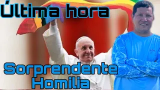 EN VIVO!  Sobre el papa y las bendiciones de parejas. Actualidad PADRE LUIS TORO / 8-24