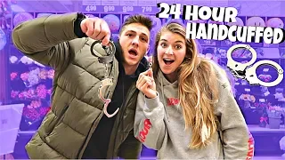 24 Hour Handcuff Challenge Boyfriend & Girlfriend