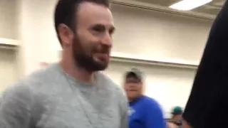 Chris Evans - Arriving at the Salt Lake Comic Con 2015