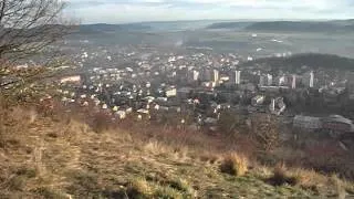 Beroun od vysílače nad kapličkou