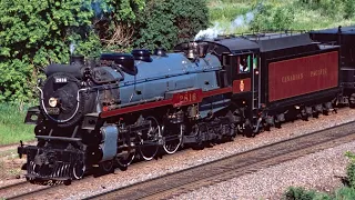 Canadian Pacific 2816 Steam Train