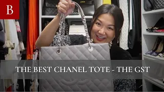 If you want the Best CHANEL Tote Bag get a CHANEL GST it's awesome. Great for work, fits Macbook pro