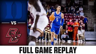 Duke vs. Boston College Full Game Replay | 2022-23 ACC Men’s Basketball