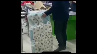 Запас туалетной бумаги