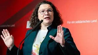 Andrea Nahles: Seehofers Rückzug frischer Start für Koalition