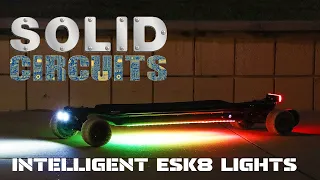 TTL Electric Skateboard Lights Review - Interactive Intelligent Esk8 Lights