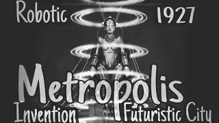 Hollywood movie explain in hindi "Metropolis"/1927 black and white sci-fi movie/robotic future city