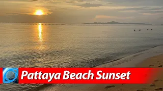 Beautiful Beach Sunset in Pattaya 🇹🇭 Thailand