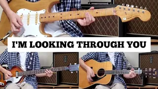 The Beatles - I'm Looking Through You - Lead guitar, Rhythm guitar, Bass and Percussion cover