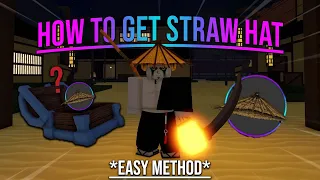 *NEW* FASTEST WAY TO GET STRAW HAT IN UPDATE 1! [Project Slayers]