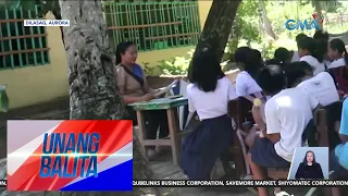 Ilang guro, nagklase sa ilalim ng puno dahil sa init | UB