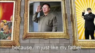 Kim Jong style (WITH LYRICS) - Kim Jong gangnam style parody